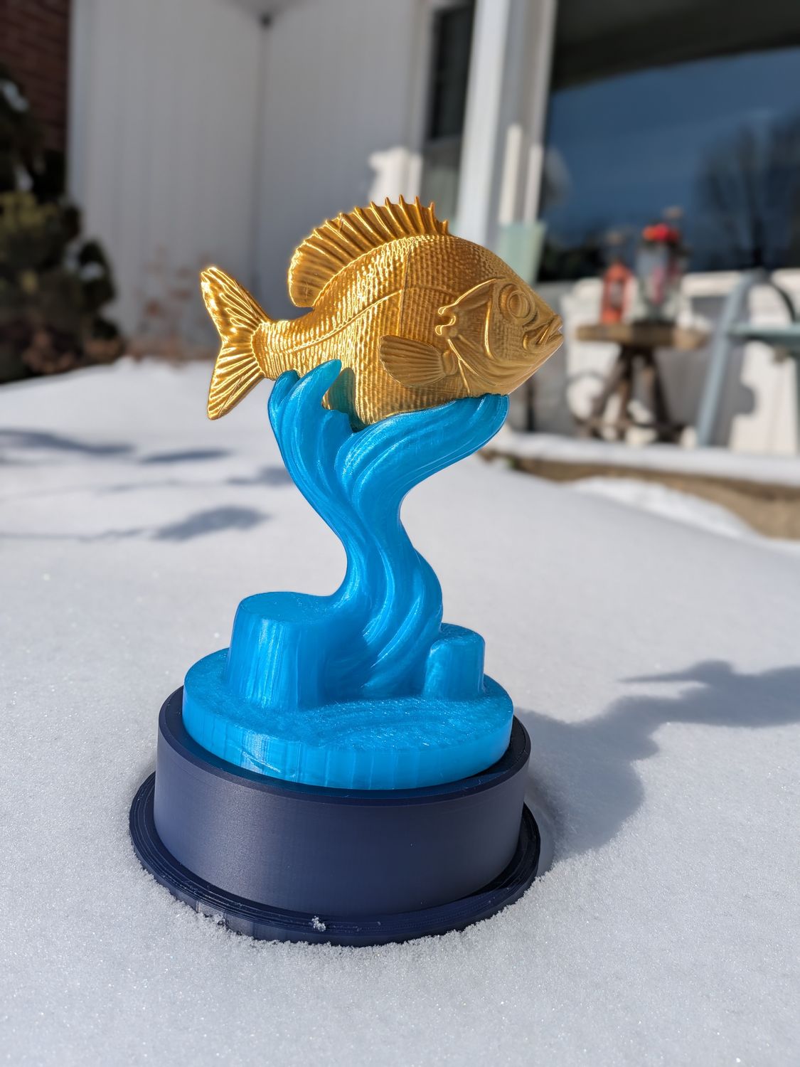 Biggest Pan Fish Trophy Biggest Pan Fish Trophy