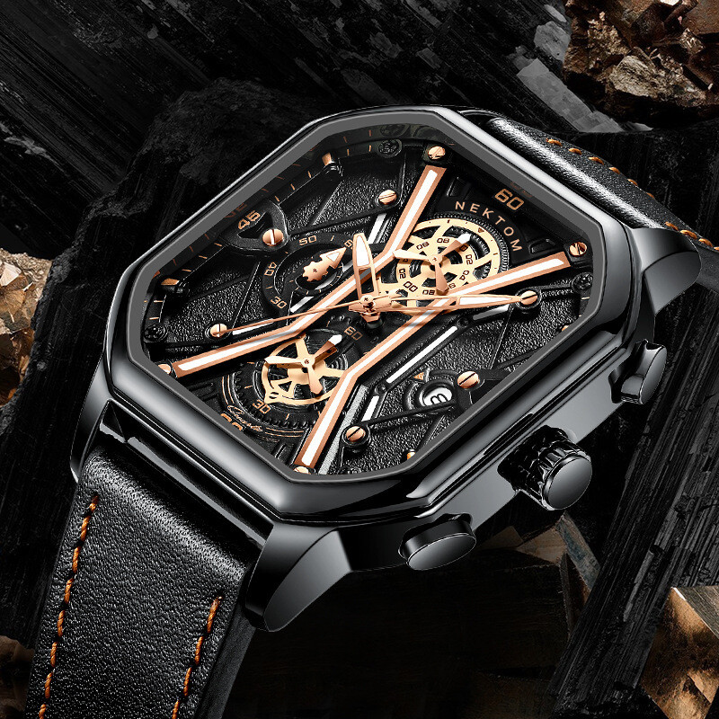 A Generation Watch Men&#39;s High-end Luminous Waterproof Cross-border Watch Men&#39;s Wholesale Non-mechanical Men&#39;s Watch Men&#39;s Watch