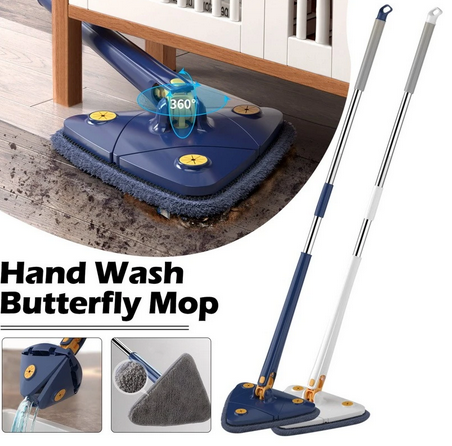1.3m 360° Rotating Triangle Stretch Mop Strong