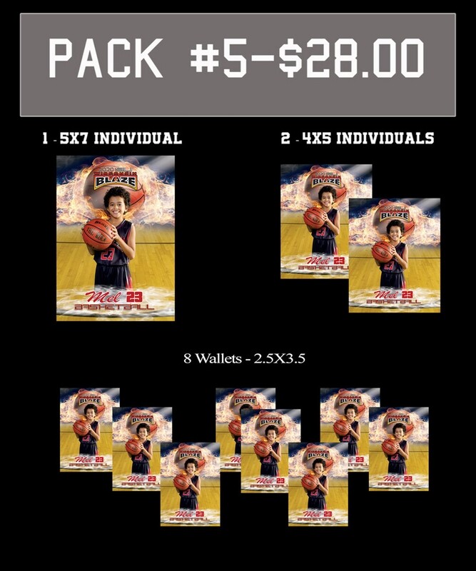 PACK #5B - Individual Photo Variety Pack
