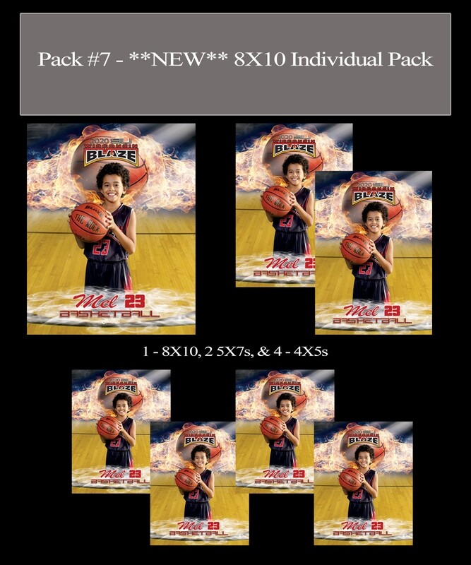 PACK #7B - **NEW** 8x10 Individual Pack