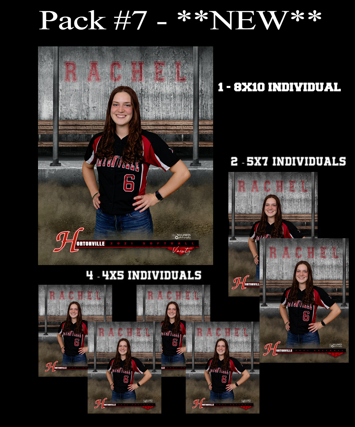 SB PACK #7 - **NEW** 8x10 Individual Pack