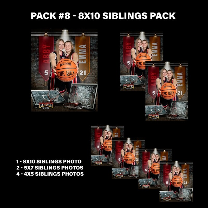 PACK #8 - **NEW** 8x10 SIBLINGS Pack