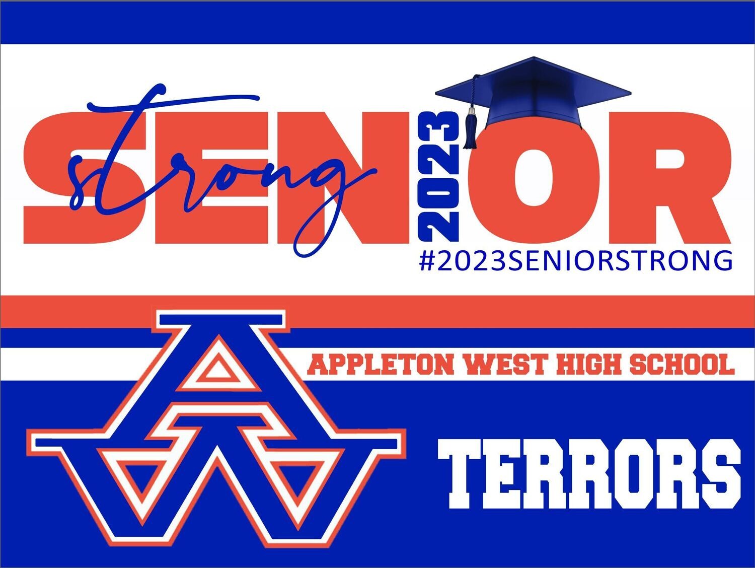 School ONLY - Graduation Yard Signs - LOCAL PICKUP ONLY