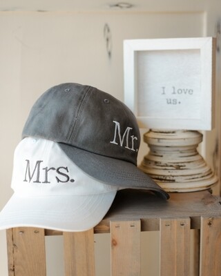 Mr. & Mrs. Hat Set
