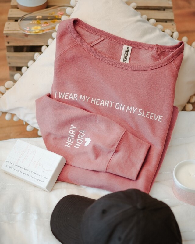 Heart On My Sleeve Sweatshirt