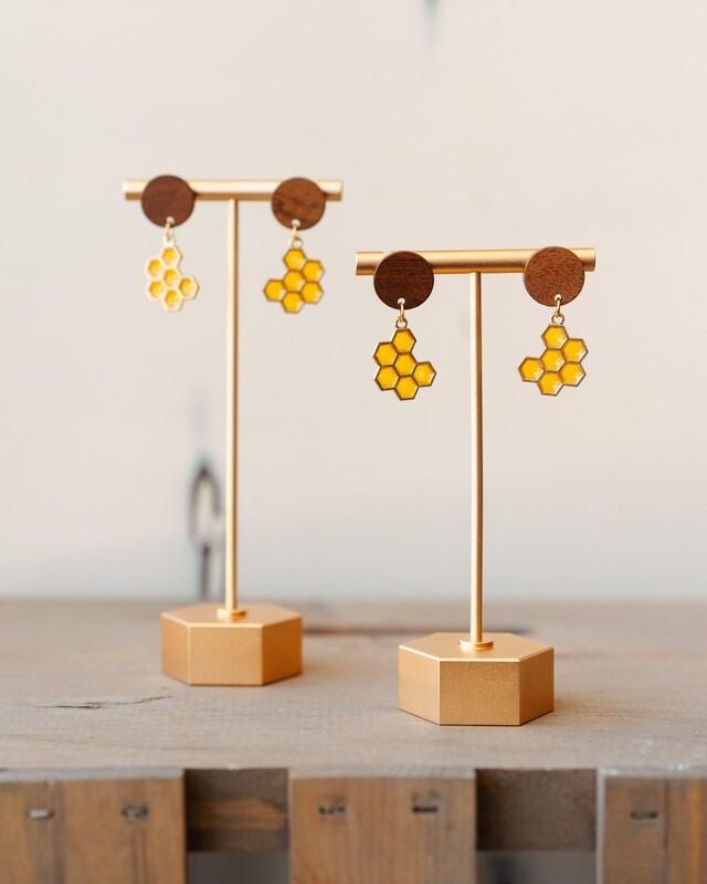 Honeycomb Earrings