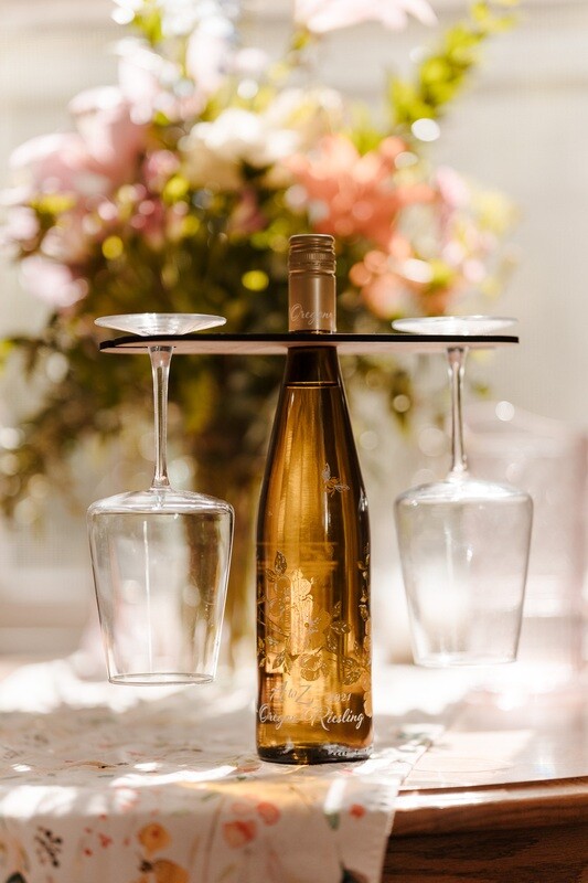 Wine &amp; Glass Caddy