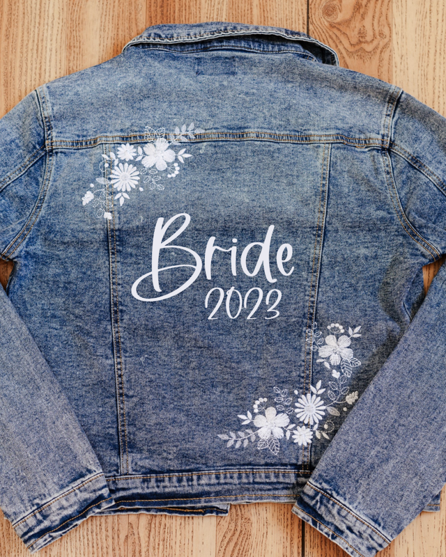 Mrs. &quot;Newlywed&quot; Jean Jacket