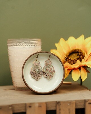 Fall Swirl Earrings