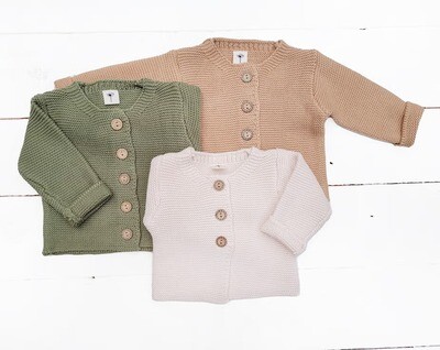 Fall Baby Button Up Sweater