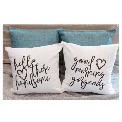 Handsome & Gorgeous Pillow Cover Set