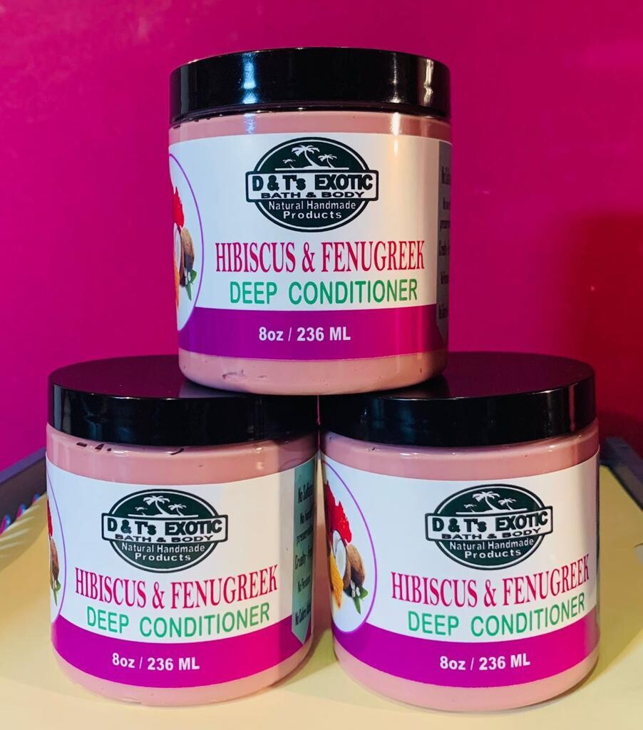 Hibiscus & Fenugreek Deep Conditioner (8oz )