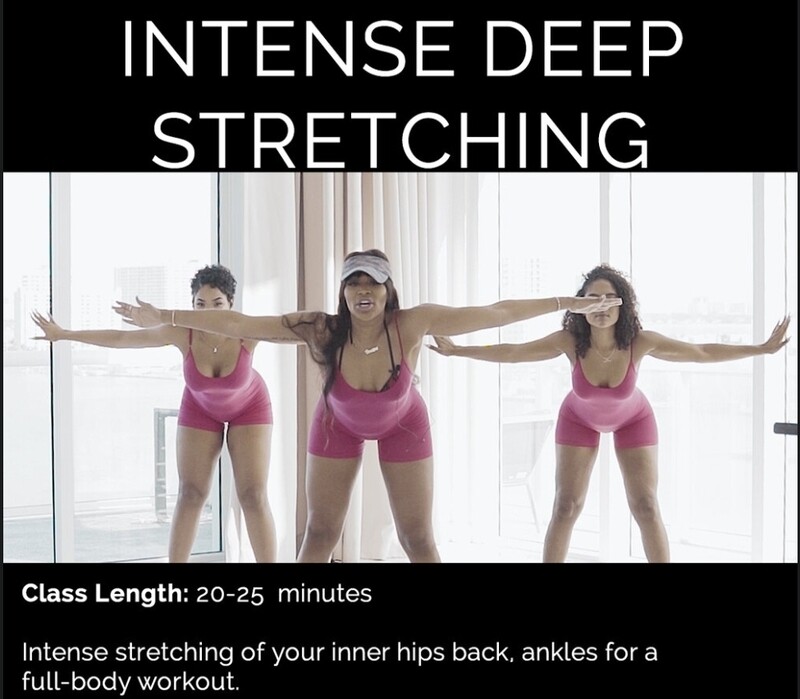 Intense deep stretching