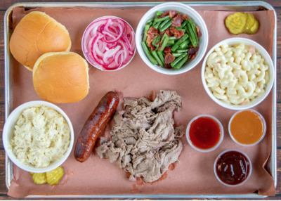 Cowboy BBQ Platter