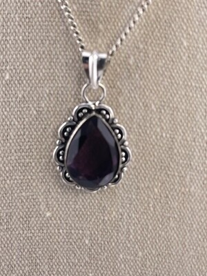 Amethyst with Sterling Silver