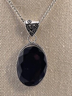 African Amethyst Gemstone set in Sterling Silver