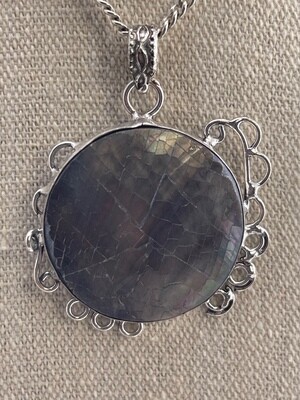 Mother of Pearl set in Sterling Silver