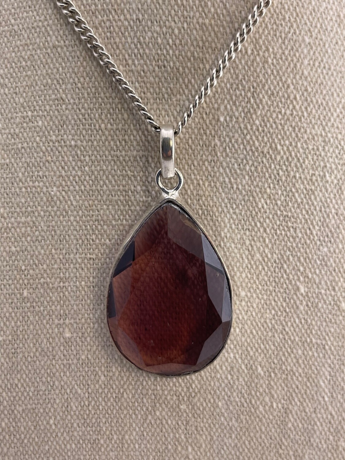 Amethyst set in Sterling Silver