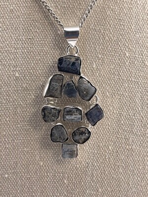 Natural Rough Stone Jasper set in Sterling Silver