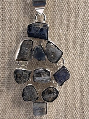 Natural Rough Stone Jasper set in Sterling Silver