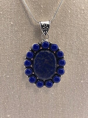 Lapis Lazuli set in Sterling Silver