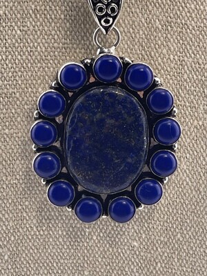 Lapis Lazuli set in Sterling Silver