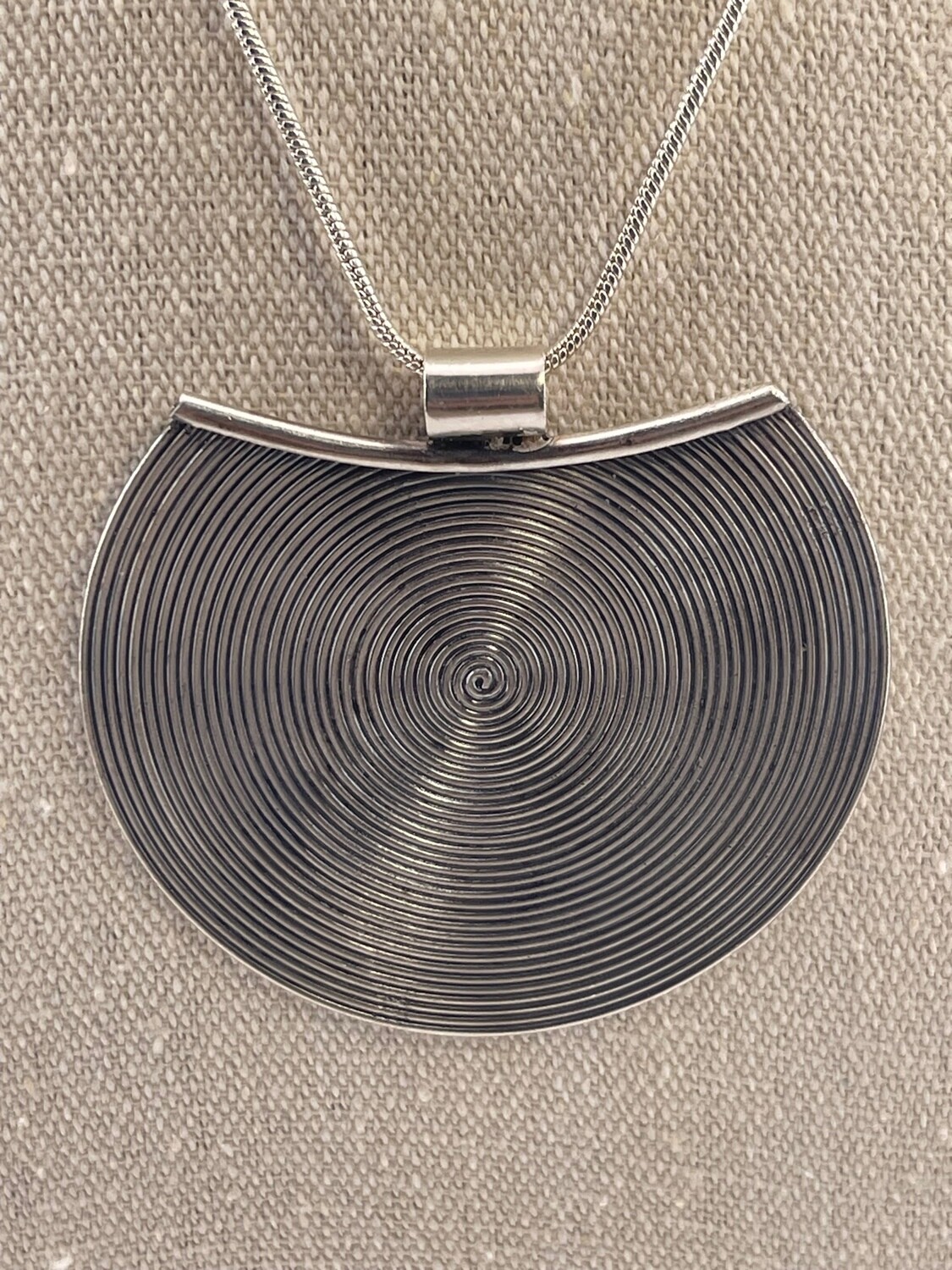 Big Pendant Chiang Mai Sterling Silver