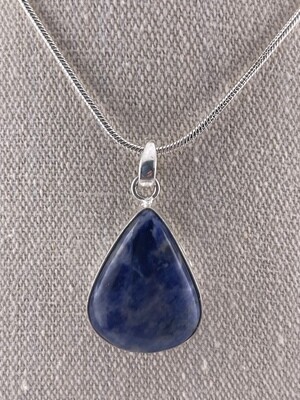 Lapis Lazuli Gemstone set in Sterling Silver