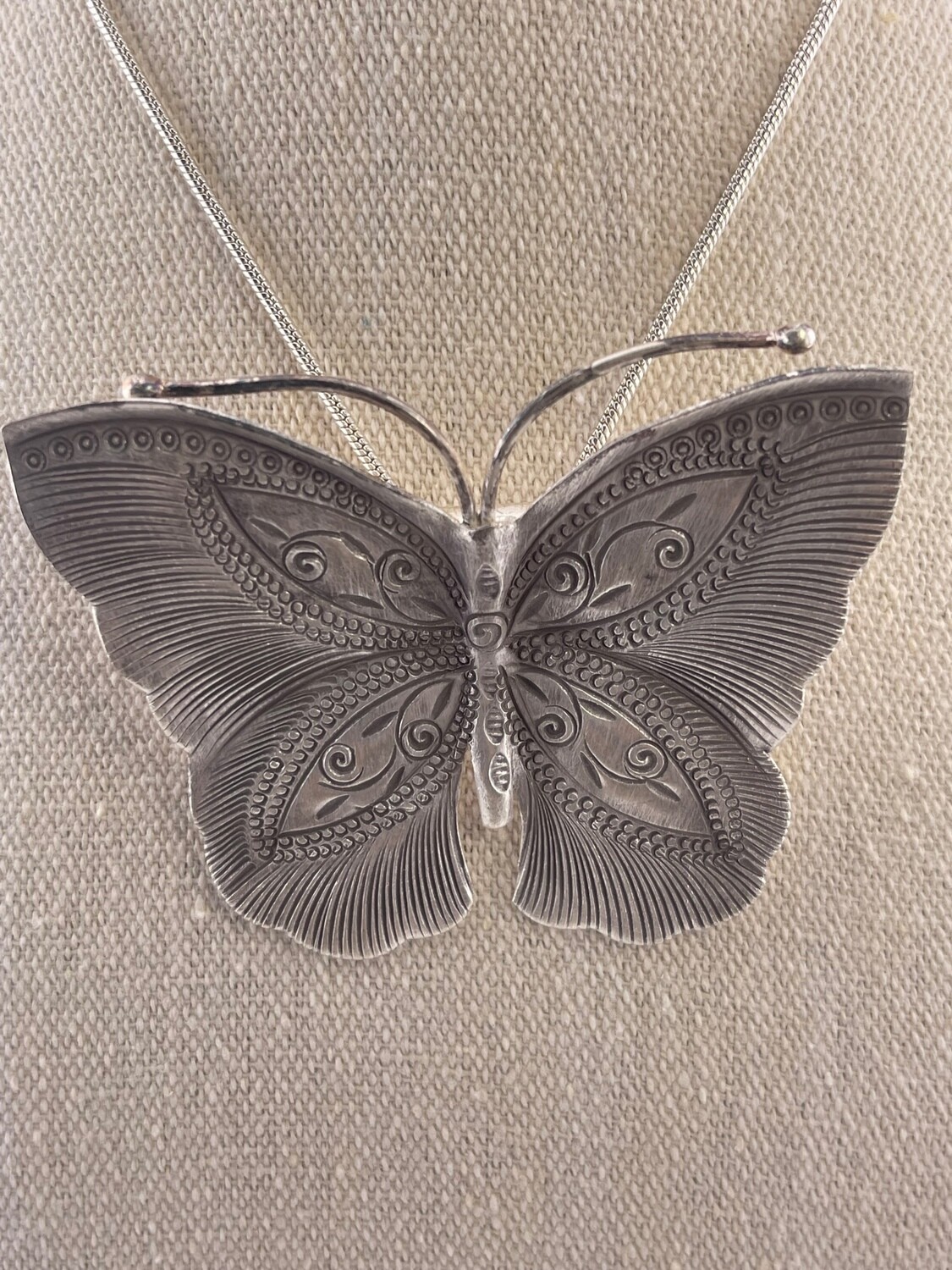 Big Butterfly Chiang Mai Sterling Silver