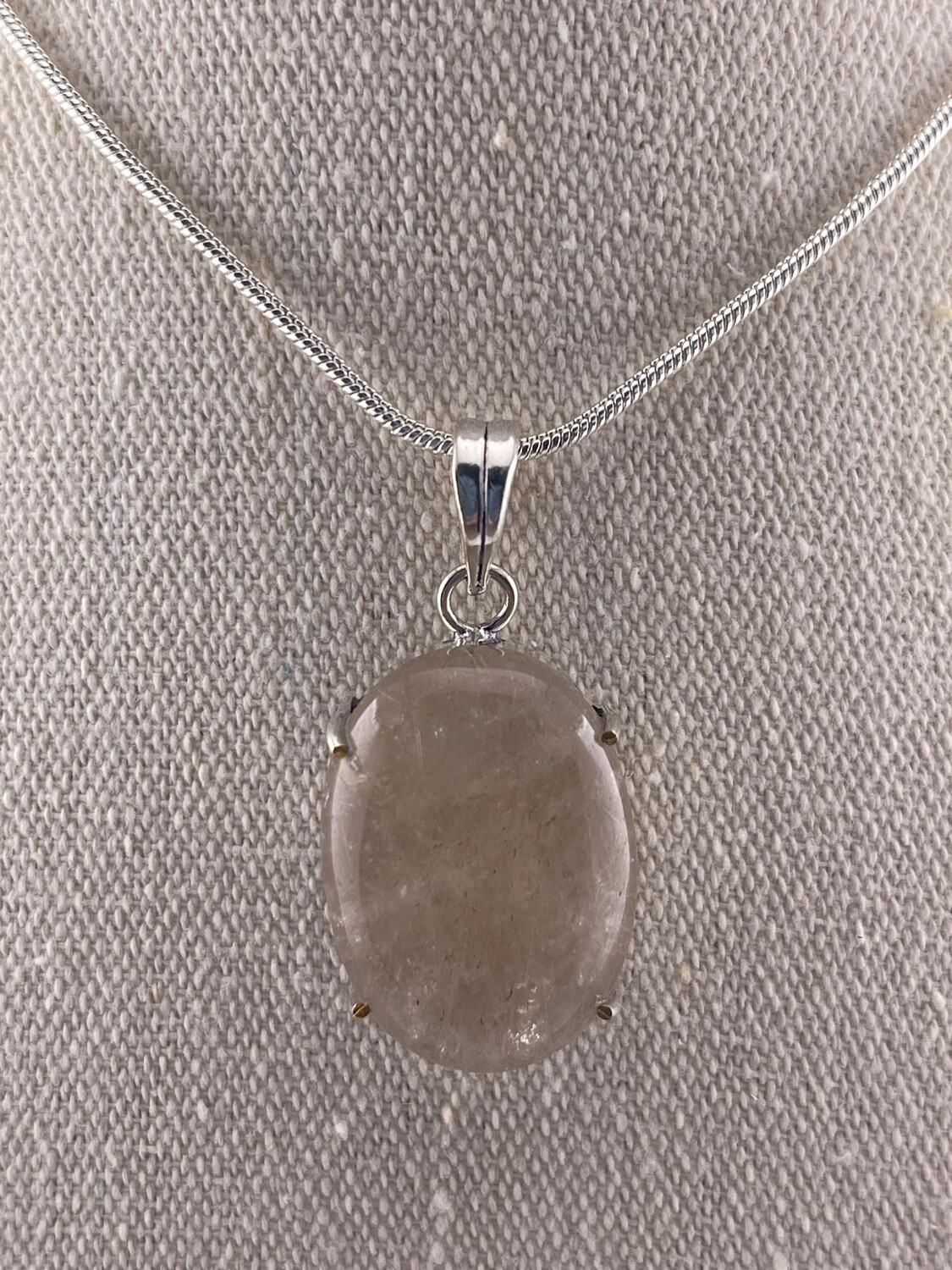 Rutilated Quartz set in Sterling Silver