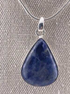 Lapis Lazuli Gemstone set in Sterling Silver