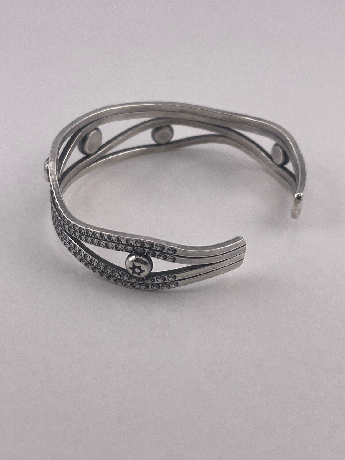 Tribal Chiang Mai Sterling Silver Bracelet