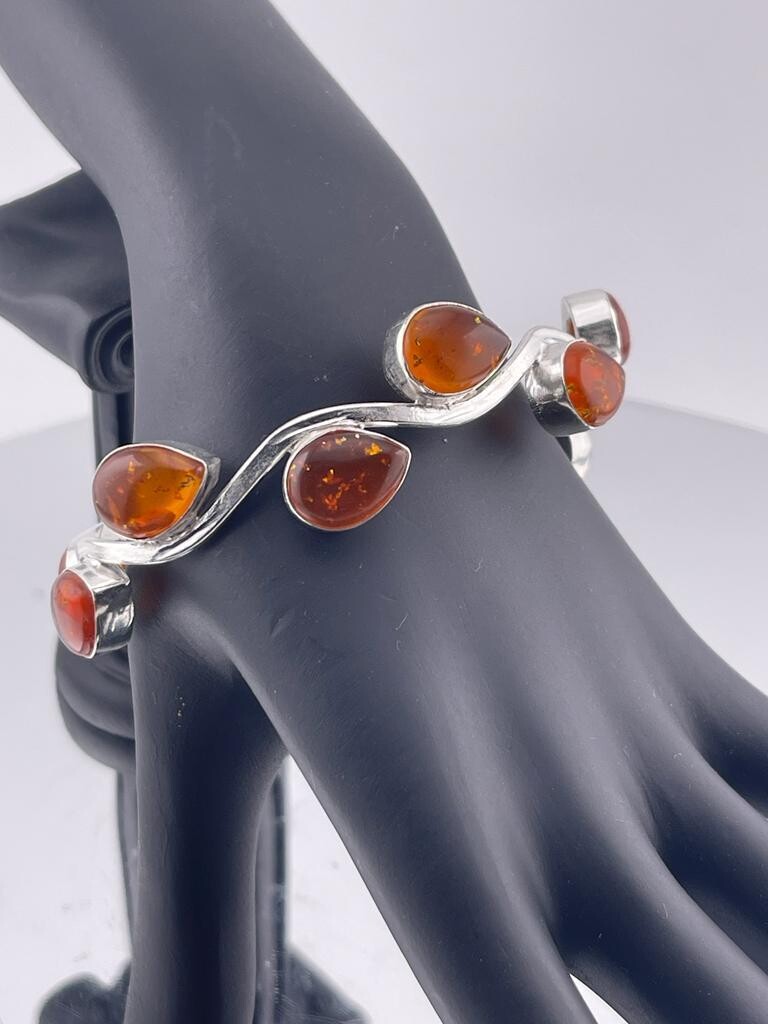 Baltic Amber set in Sterling Silver