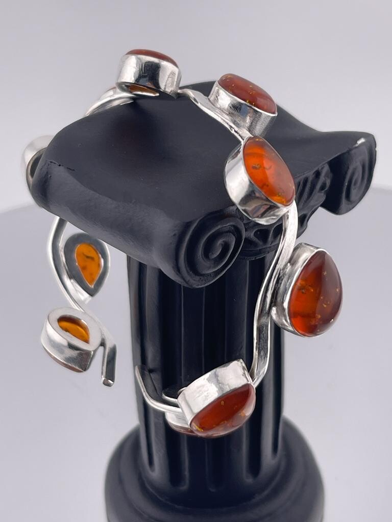 Baltic Amber set in Sterling Silver