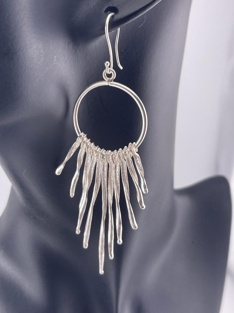 Sterling Silver Drop Earrings
