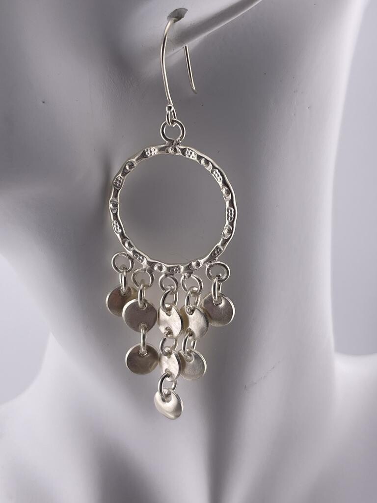 Stunning Sterling Silver Drop Earrings
