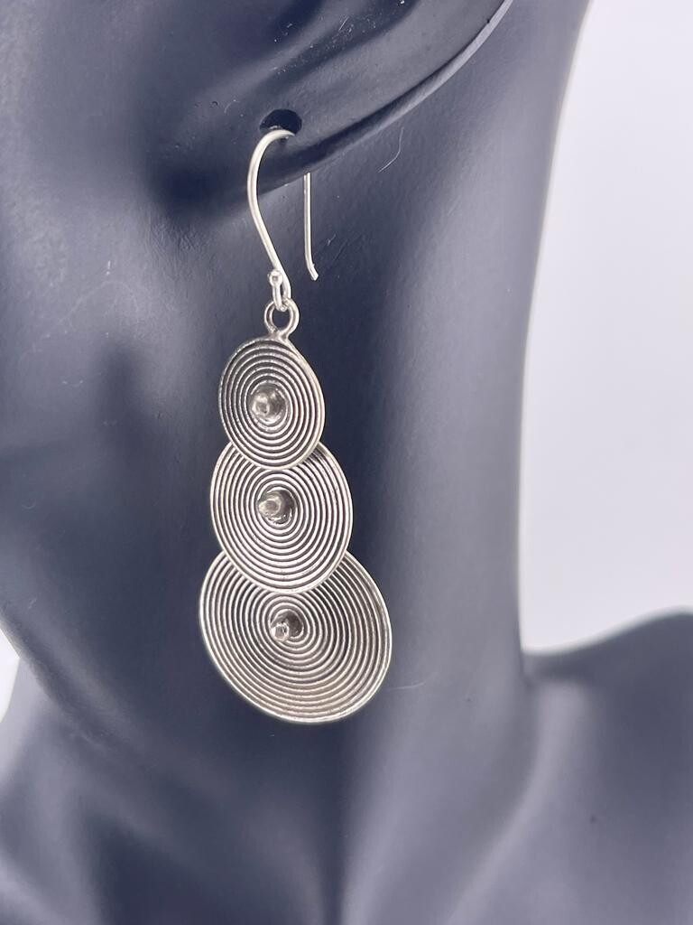 Sterling Silver Drop Earrings
