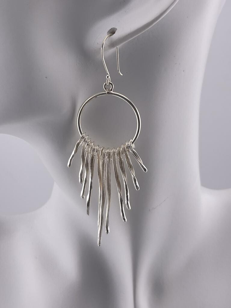 Sterling Silver Drop Earrings