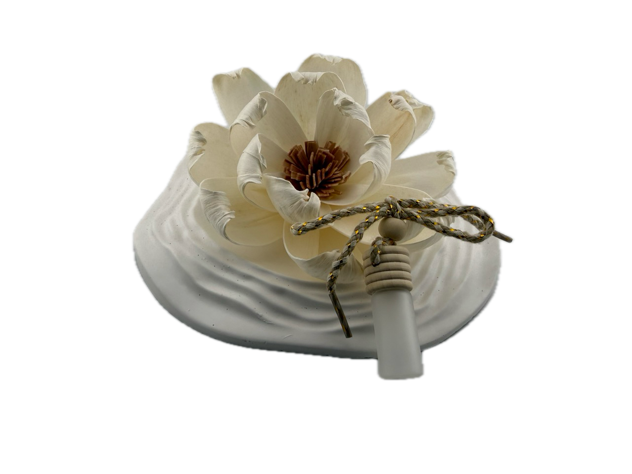 Fragrance flower and tray