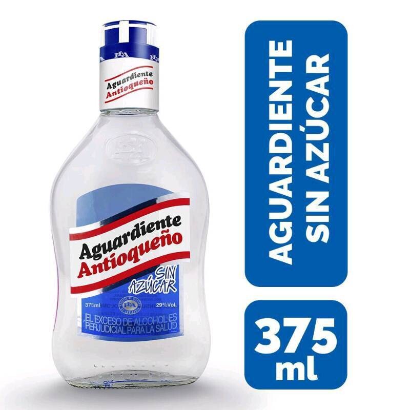 Aguardiente antioqueño azul 1/2
