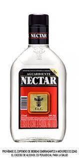 Aguardiente nectar rojo 1/2