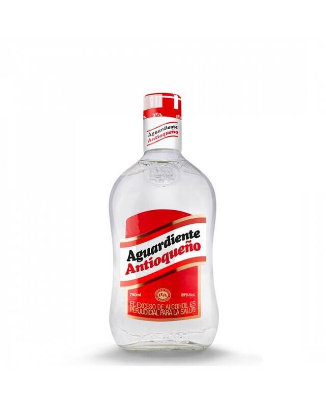Aguardiente antioqueño rojo bot