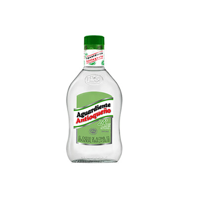 Aguardiente antioqueño verde 1/2