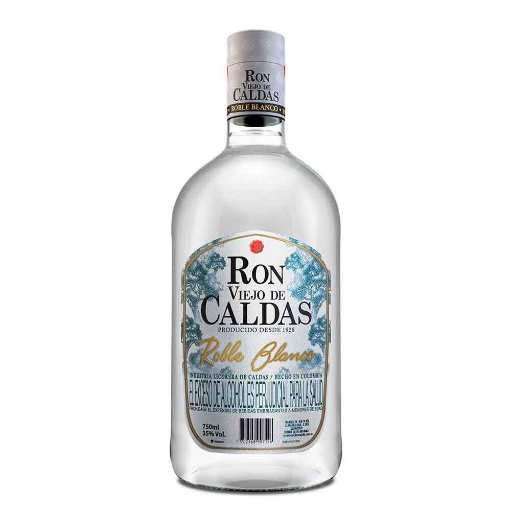 Ron roble blanco botella