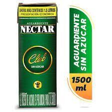 Aguardiente nectar verde litro 1/2