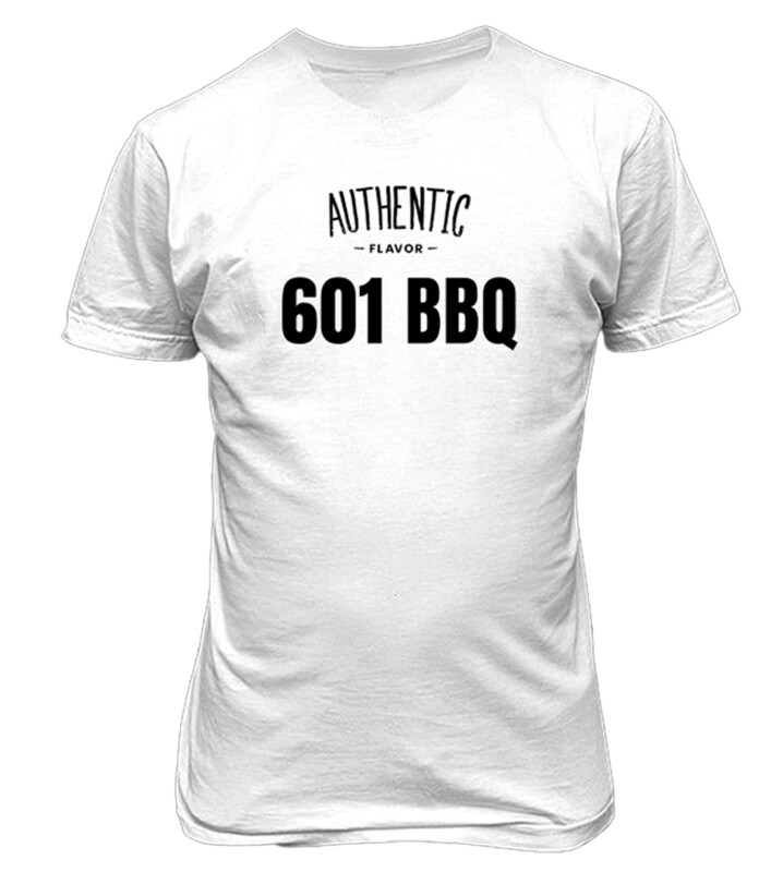 601 BBQ T-SHIRT - WHITE