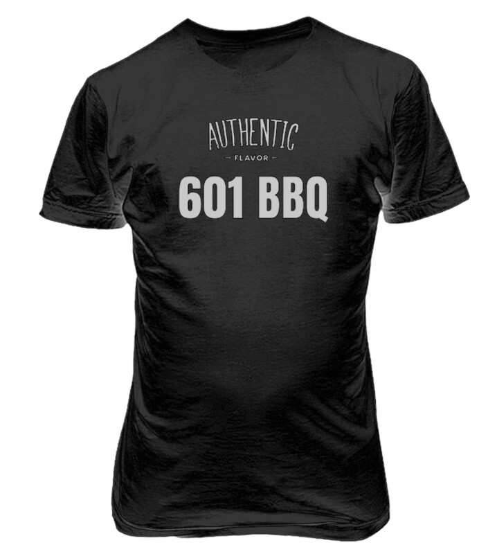 601 BBQ T-SHIRT - BLACK