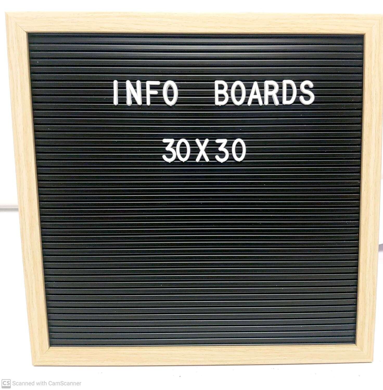 Letter Board Wooden 30X30