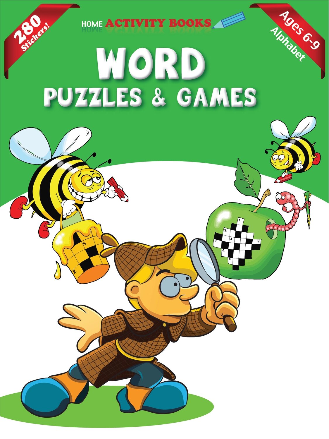 Books..Word Puzzles and Games (Blue)